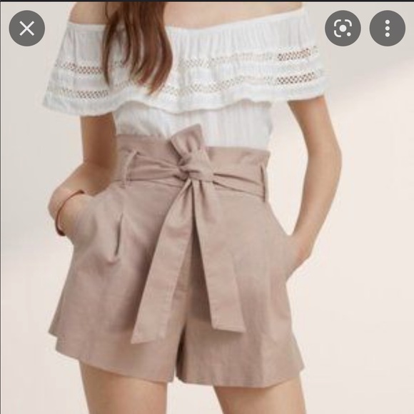 Aritzia Linen Shorts - Picture 3 of 8